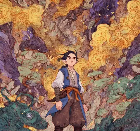 自然纪事片单小结配图，展示纪录片频道的自然主题内容